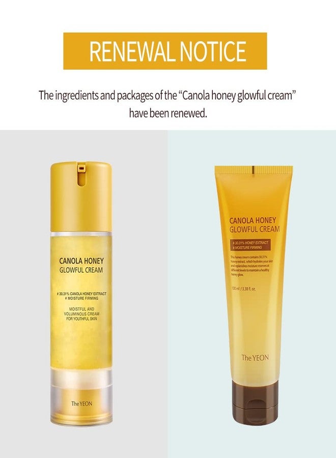 THE YEON [The Yeon] Canola Honey Glowful Cream(100 ml/Net wt. 3.38 oz) - Intensely moisturizing / slugging-worthy cream | Korean skincare - Image 3