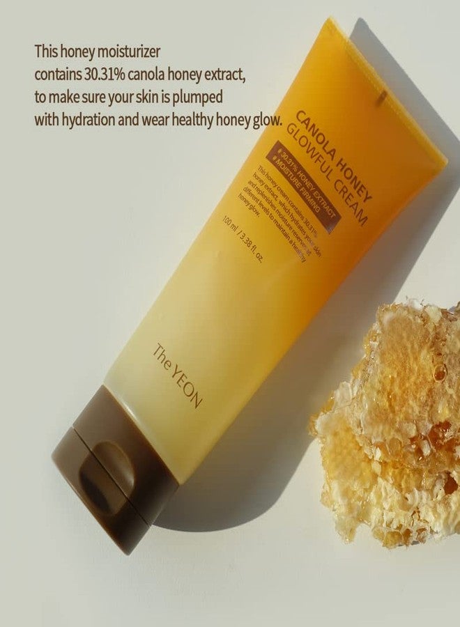 THE YEON [The Yeon] Canola Honey Glowful Cream(100 ml/Net wt. 3.38 oz) - Intensely moisturizing / slugging-worthy cream | Korean skincare - Image 2