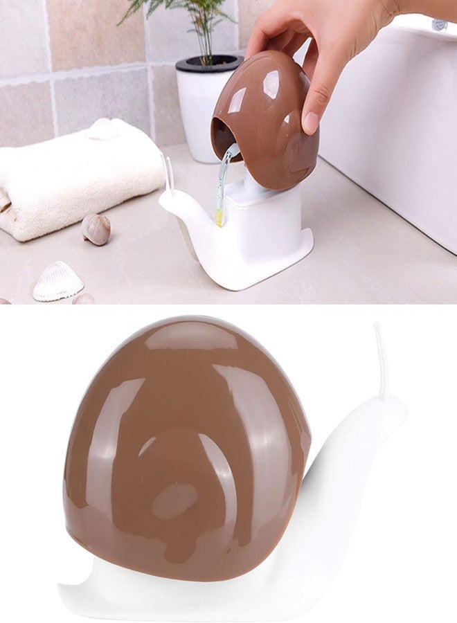 FOMQUAZLI Cute Snail‑Shape Liquid Soap Dispenser - 120 ml Push‑Pump Hand Wash, Lotion & Shampoo Bottle - Fun & Functional Bathroom & Kitchen Accent - Durable Plastic, Easy‑Clean, Kids‑Friendly - Image 2
