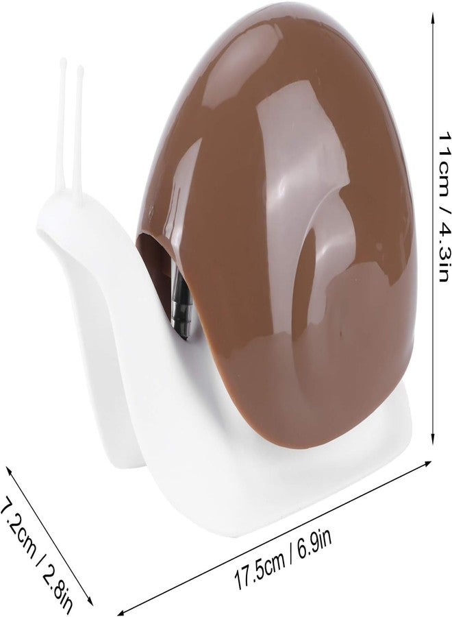 FOMQUAZLI Cute Snail‑Shape Liquid Soap Dispenser - 120 ml Push‑Pump Hand Wash, Lotion & Shampoo Bottle - Fun & Functional Bathroom & Kitchen Accent - Durable Plastic, Easy‑Clean, Kids‑Friendly - Image 4