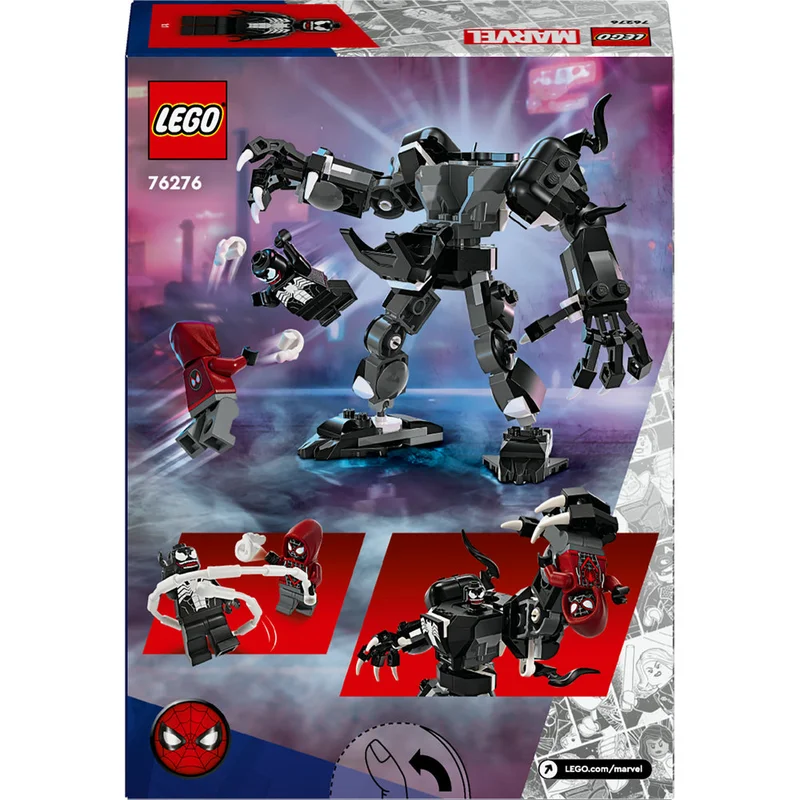 LEGO Marvel Venom Mech Armour vs. Miles Morales 76276 (134) Pieces