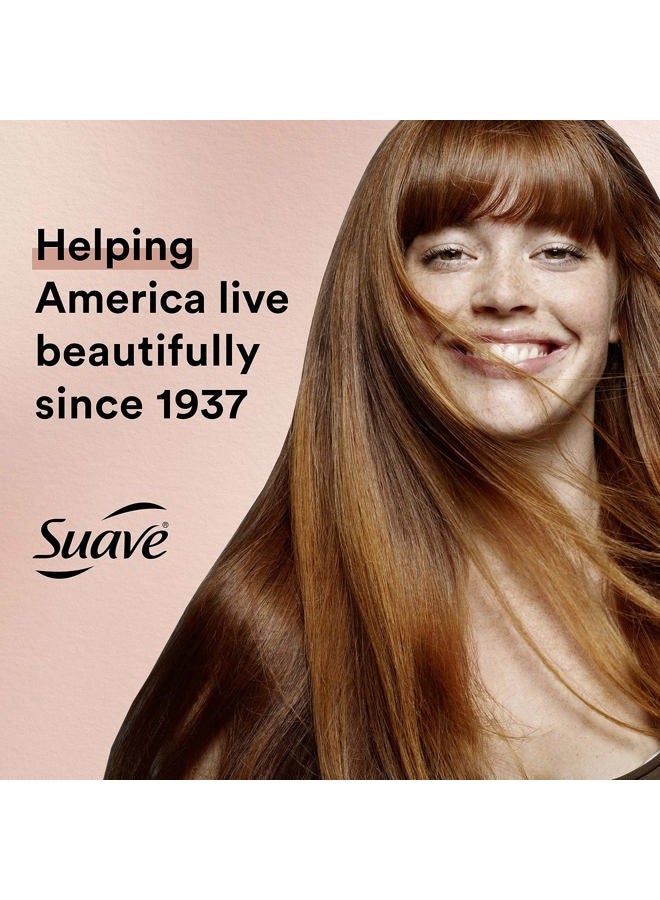 Suave Professionals Smoothing Shampoo For Dry Hair Keratin Infusion Hair Shampoo with 48-hour Frizz Control 28 oz, Pack of 4 - Image 4