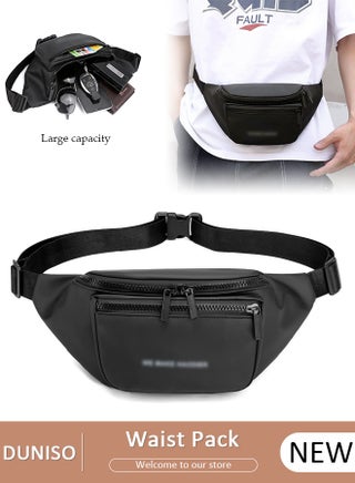 Compact Waist Pack for Men and Women, Waterproof Crossbody Bag Chest Shoulder Waist Bag with Buckle, Everyday Carry Bag for Travel, Work, Sport - pzsku/Z2750FDAB2839DDA08AF9Z/45/1761902385/233df2d5-b12f-4d6a-81a2-3e4b084cb42c