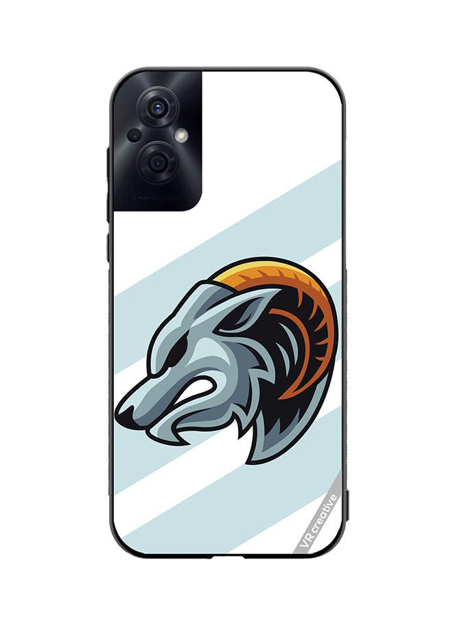 VR CREATIVE Protective Case Cover For Oppo Reno8 Z Wild Goat Design Multicolour - Image 1
