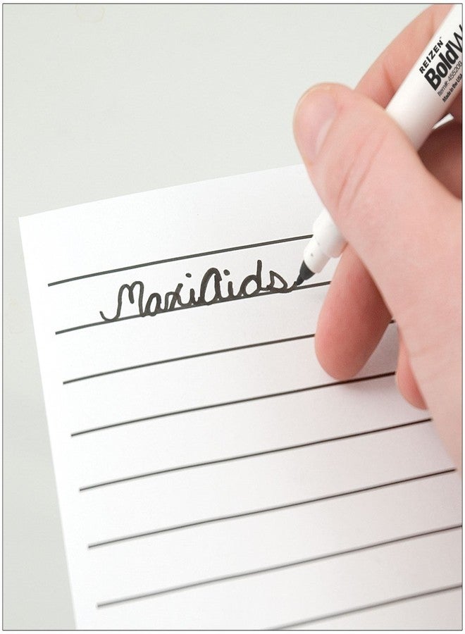 Reizen 20-20-style BoldWriter 20 Pen - Easy-to-See Bold-Point - Blk - 12 Pack - Image 3