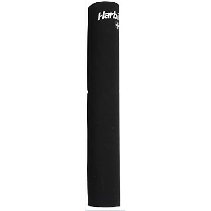 Harbinger Neotek Foam Core Bar Pad, Standard 14" & Olympic 16" For Squats, Lunges, Hip Thrusts, Weightlifting - Image 1