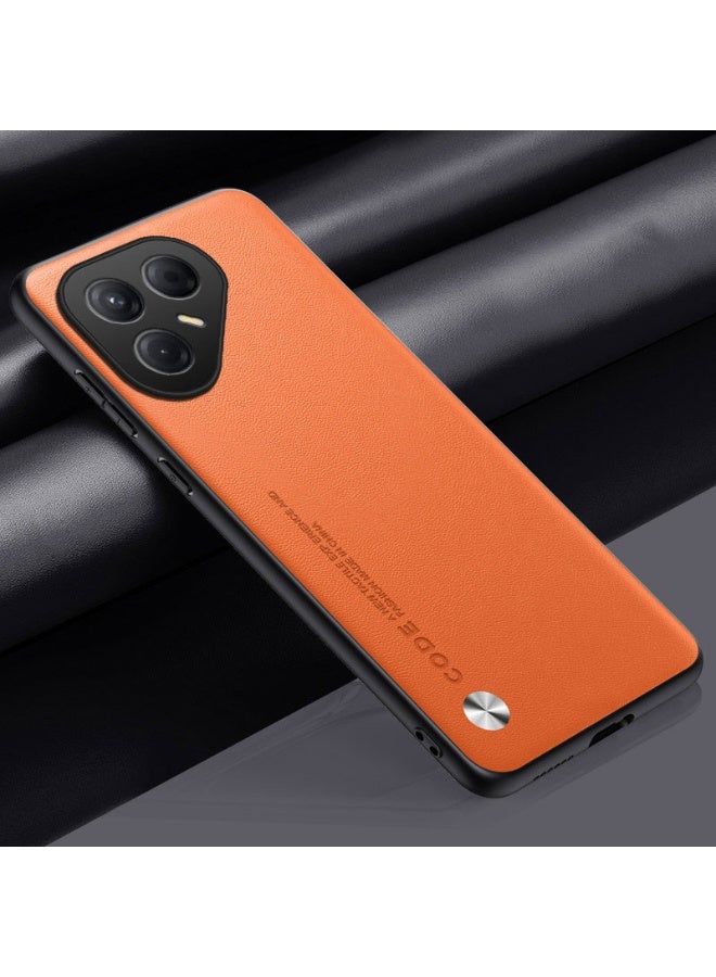 general Phone Case Suitable for Tecno Pova 7, CODE Series Metal Leather Protective Cover - Image 1