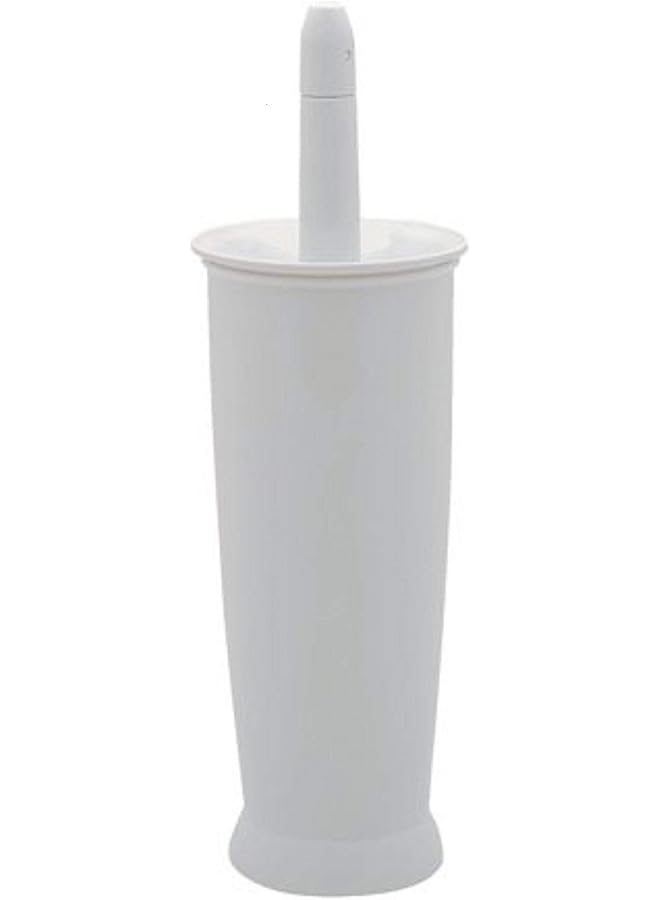 promass Closed Toilet Brush White, 12.5x12.5x39 cm, 510284 - Image 1