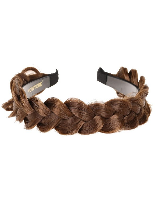 Synthetic Hair Braided Headband Braided Hair Hoop Classic Chunky Wide Plaited Wedding Fluffy Braids Wig Women Girl Beauty Accessory - pzsku/Z27515129B14372BC17E9Z/45/_/1718614193/aea9ff17-cdec-4942-a68c-05fb8b8bafa0