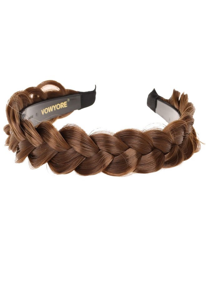 Synthetic Hair Braided Headband Braided Hair Hoop Classic Chunky Wide Plaited Wedding Fluffy Braids Wig Women Girl Beauty Accessory - pzsku/Z27515129B14372BC17E9Z/45/_/1718614194/4ad0bbb4-3ede-42b7-a5be-fc92a75a7eff