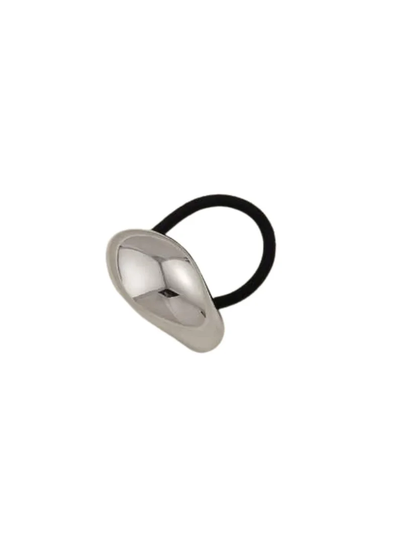 Sosha Elegance Silver Metal Hair Tie