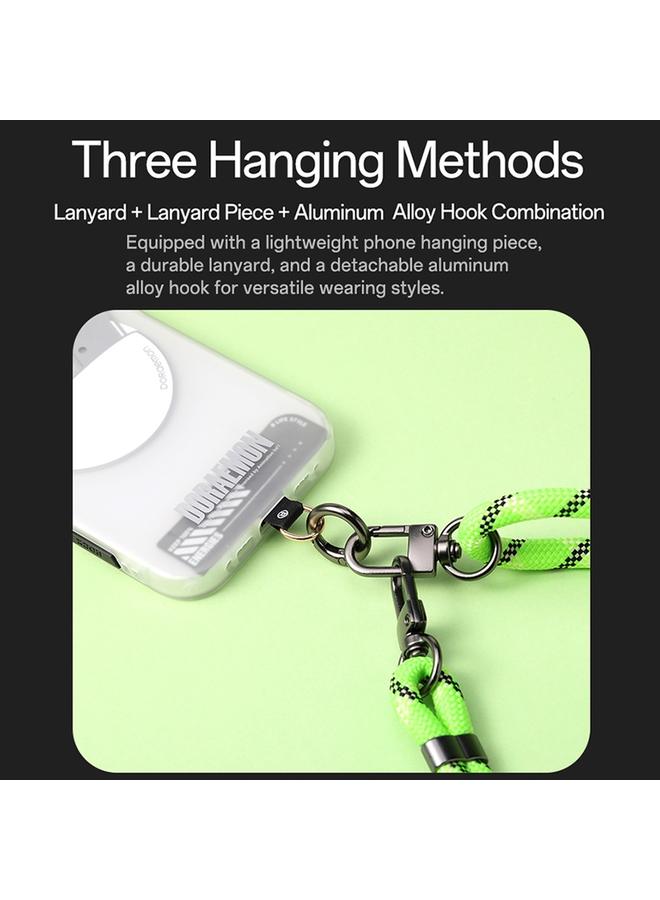 Rock Multifunctional Luminous Phone Crossbody Lanyard Wrist Lanyard - Image 4