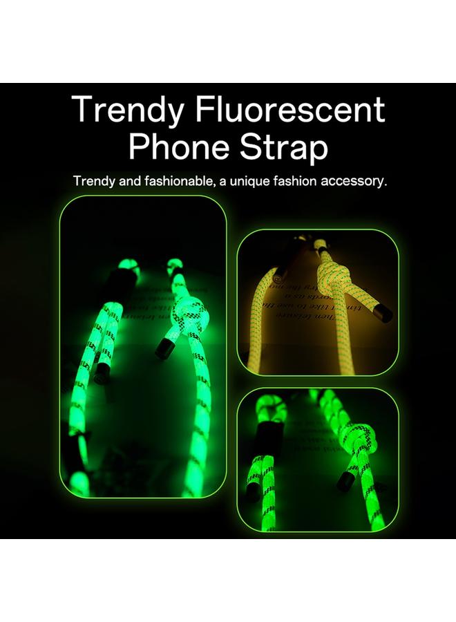 Rock Multifunctional Luminous Phone Crossbody Lanyard Wrist Lanyard - Image 3