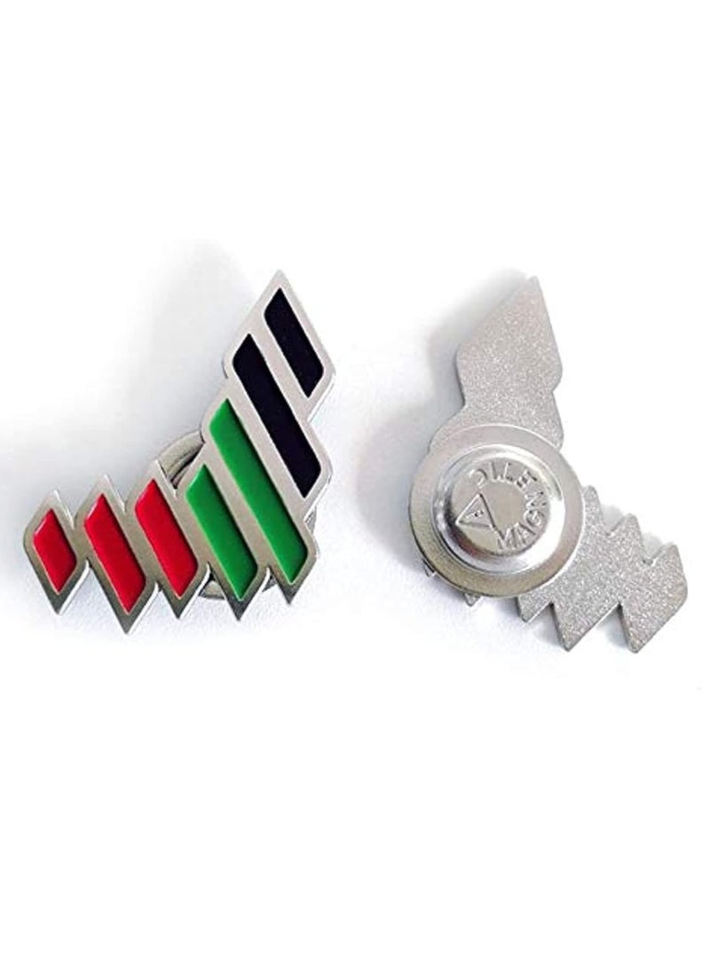 Vitacelli UAE National Day The Emirates Coloured Badge Pack of 2 