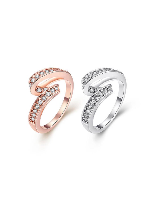 SKMEI Fashionable Latest Shinny Simple Ring Akr034B6 - Image 1