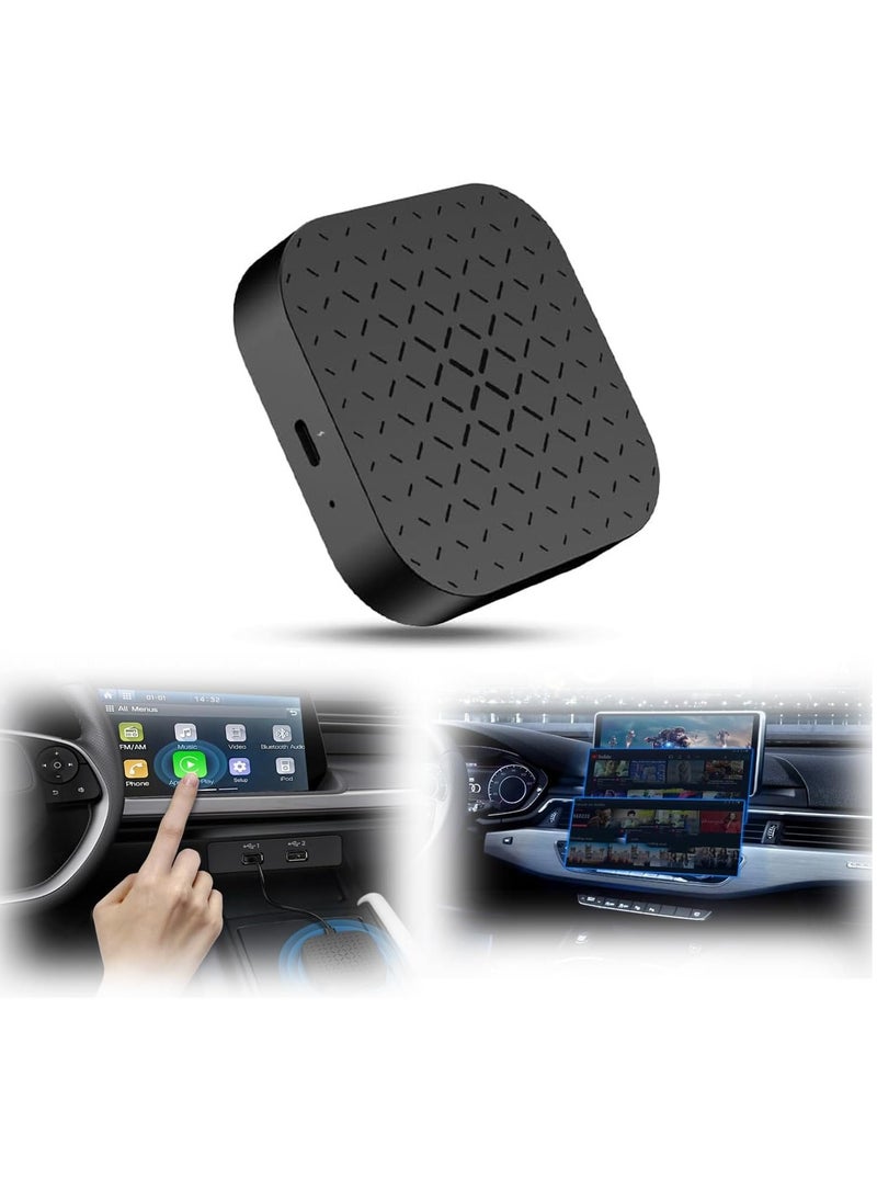 SYOSI - Magic Box Wireless CarPlay Android Auto Android 11.0 System Adapter 2GB+16GB TF Card not Only for Wired CarPlay Touch Screen Cars Contact us first if you have problems and solve them for you - Image 1