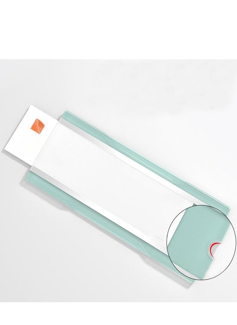 Eckek Eckek  Wall Mount Acrylic Nameplate Holder Office Business Door Sign Holder with Adhesive Tape  - Image 5