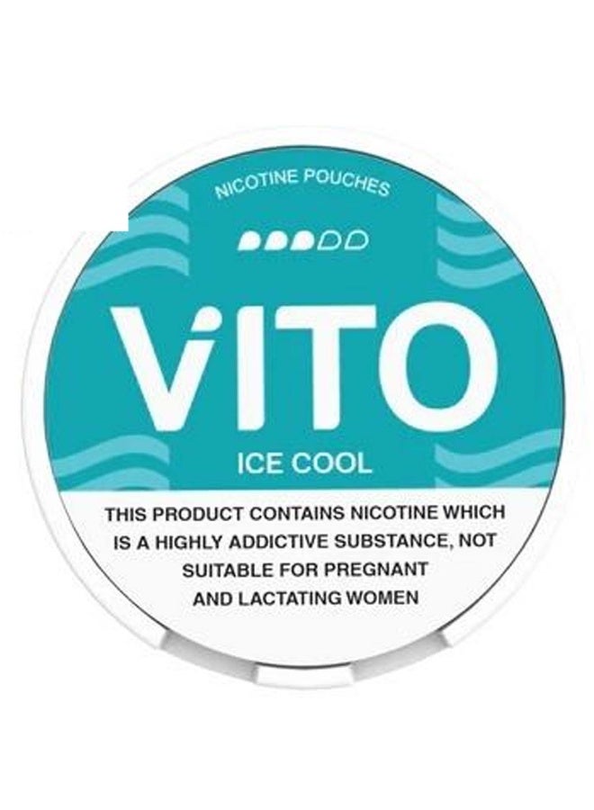 Nicotine Pouch For Quitting Smoking, Ice Cool, 10mg, 20Pcs