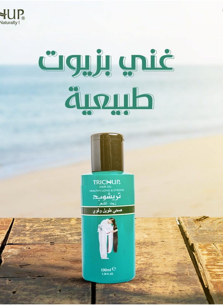 TRICHUP Trichup Healthy Long And Strong Hair Oil-100 Ml  - Image 1