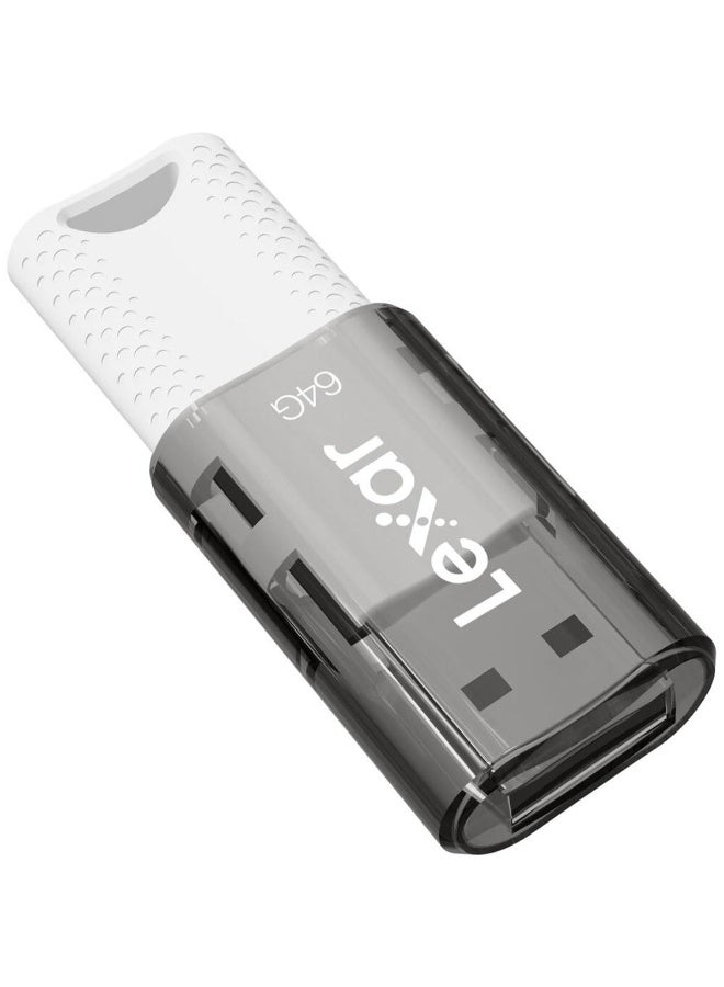 Lexar JumpDrive® S60 USB 2.0 Flash Drives, USB Type A, Compatible with PC and Mac® systems, ( LJDS060064G-BNBNG ) - 64GB 64 GB - Image 3