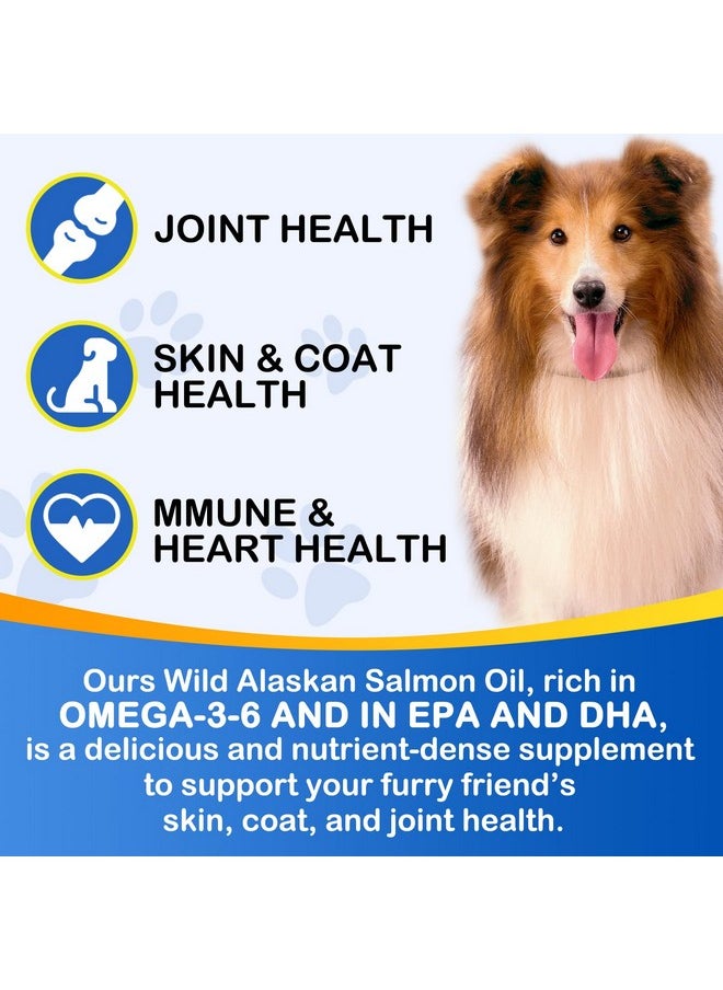Alivo Omega-3 Fish Oil For Dogs, Omega 3 Fish Oil With Epa & Dha Supports Dogs Seasonal Allergies Relief, Boosts Immune Function, Itch Skin Relief & Promote Coat Health, Pet Supplements - 120 Soft Gels  - Image 3