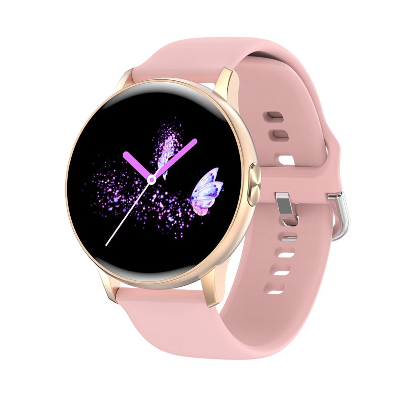 Lemfo Smart Watch with BT Call AI Voice Assistant Fitness Tracker Gold - "1.28 Retina Screen Health Monitor Smartwatch for Comfortable Wear" - Image 1