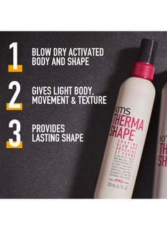kms Thermashape Shaping Blow Dry Spray For 50% Faster Dry Time, 6.7 Oz  - Image 2