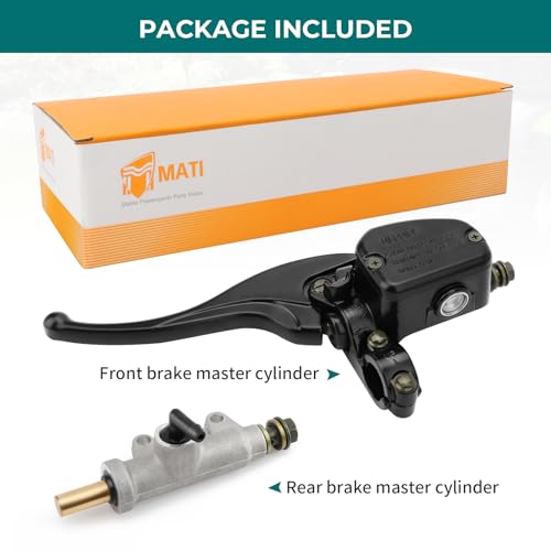 M MATI Front Left & Rear Brake Master Cylinder for Polaris Magnum 325 330 500 ATV PRO 500 4X4 PPS Scrambler 500 Trail Blazer 250 330 400 Trail Boss 325 330 Xpedition 325 425 Xplorer 250 400 2010238 1910311 - Image 5