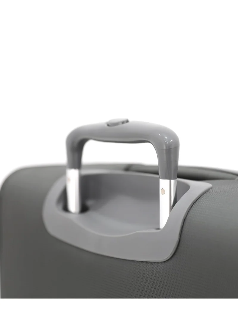 CALVIN KLEIN Calvin Klein Solana Softside Spinner Luggage On Wheels, Ultra Lightweight Polyester, 4 Double Wheels