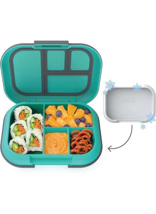 Bentgo Lunch Box - Kids Chill - Electric Aqua - Image 1