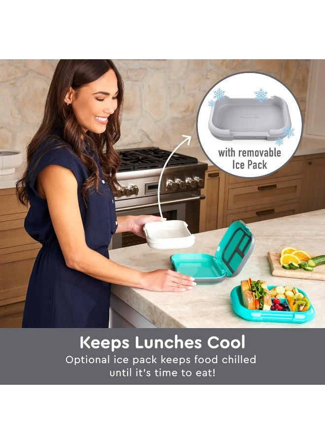 Bentgo Lunch Box - Kids Chill - Electric Aqua - Image 2