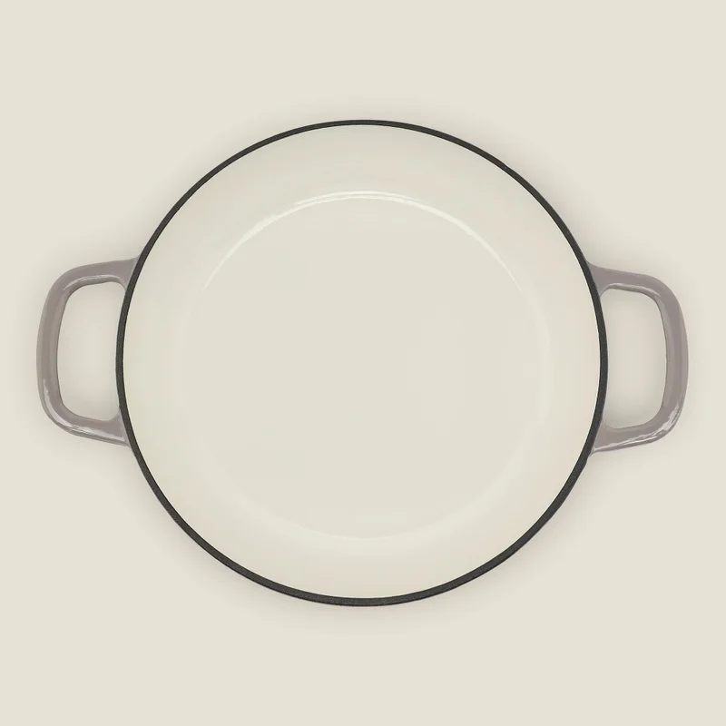 Simply Kitchen  CAST IRON BRAISER 30 CM GREY  | Best Price UAE