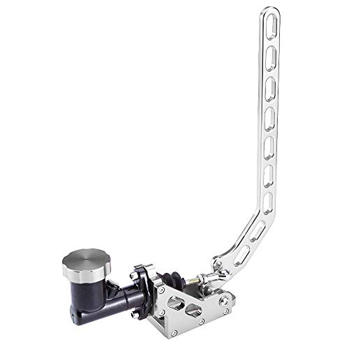 Kyostar Aluminum Racing Handbrake, Hydraulic Drift Handbrake Lever Long Arm Brake Lever, Adjustable Hydro E-Brake, 15.75" Universal Handbrake E-Brake for Rear Wheel Lockup. (Silver) - Image 1