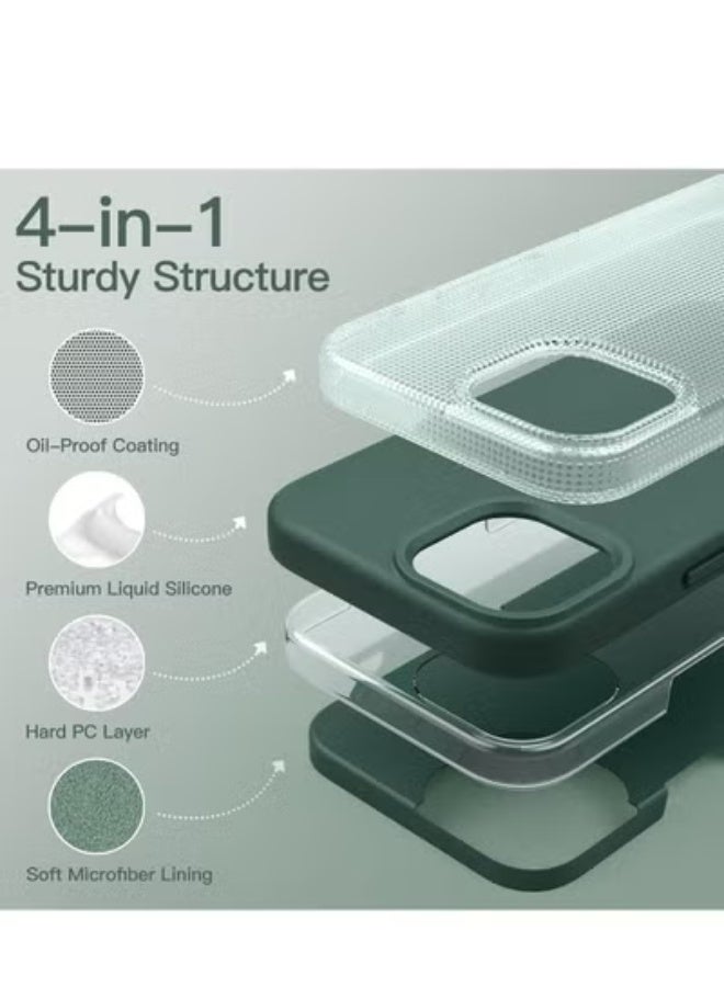 GULFLINK Back Cover Phone Protect Case For iPhone 14 Pro Green - Image 2