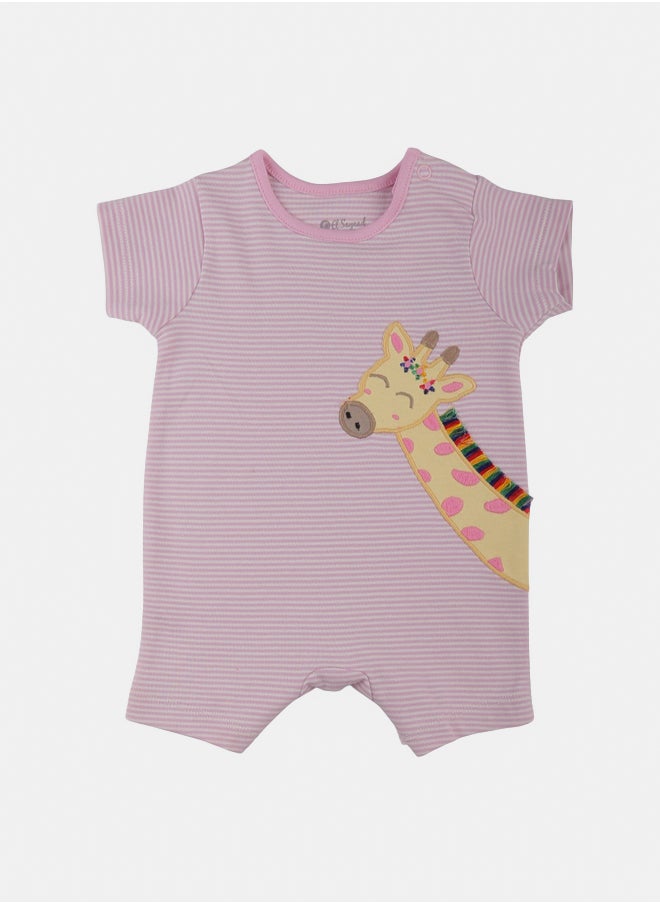 El Sayaad Baby Girl Summer Romper 