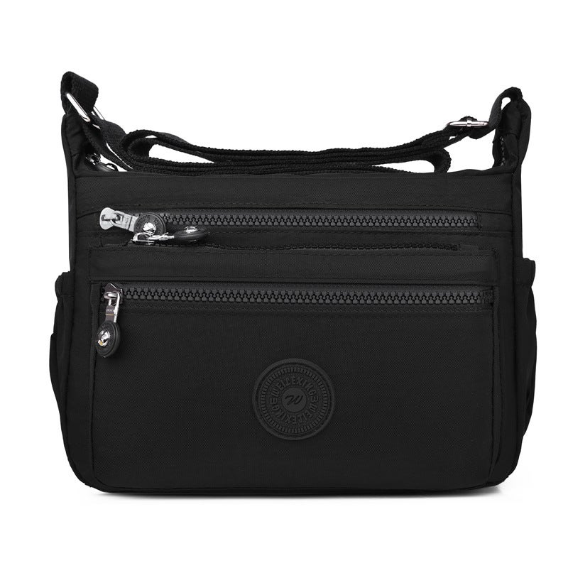 Fashionable Washed Cloth Bag Lightweight and Easy to Carry Large Capacity Waterproof Shoulder Bag Casual Personalized Traveling Women Crossbody Bag for Women - Image 1