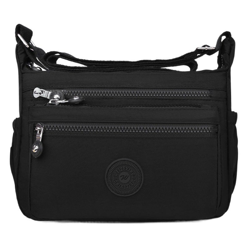 Fashionable Washed Cloth Bag Lightweight and Easy to Carry Large Capacity Waterproof Shoulder Bag Casual Personalized Traveling Women Crossbody Bag for Women - Image 2