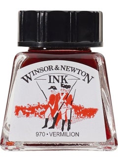 Winsor Newton Drawing Ink 680 Vermilion 