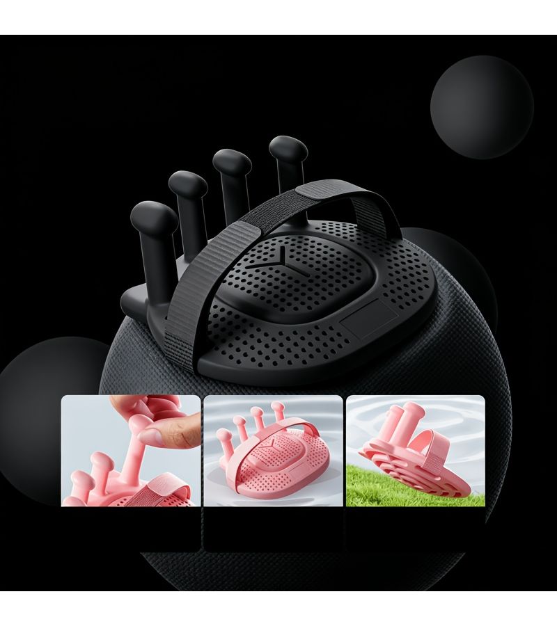 Pink Silica Gel Arch Trainer for Foot Sole Exercise and Hallux Valgus Correction - Image 2