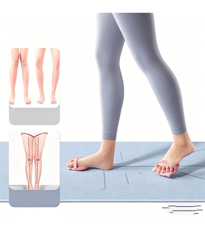 Pink Silica Gel Arch Trainer for Foot Sole Exercise and Hallux Valgus Correction - Image 1