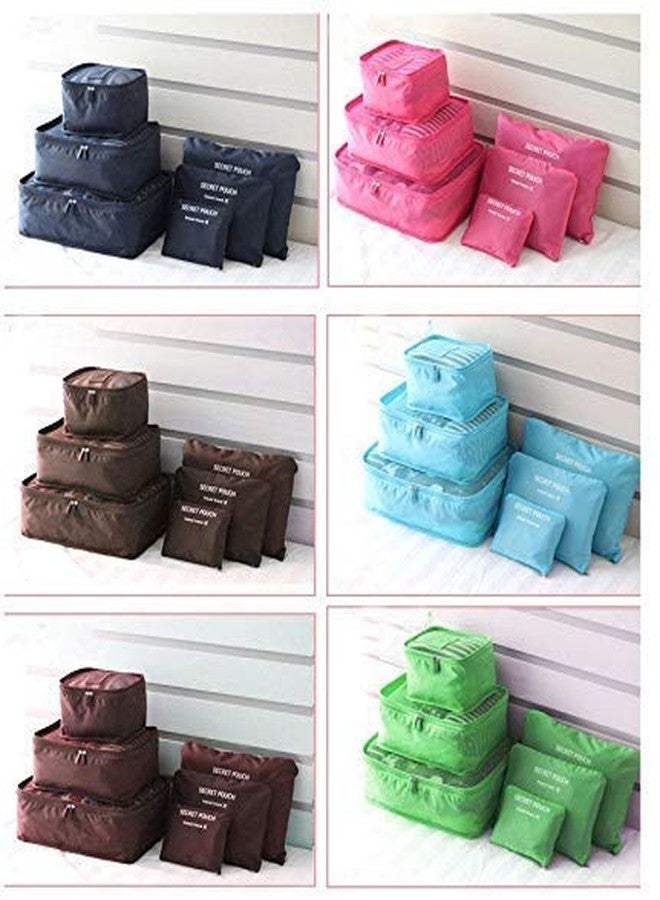NEW SNEHARI Multi-Functional Storage Travel Bag with Packing Cubes Laundry Bag and Compression Pouches (Colour May Vary) - Pack of 6 - Image 5