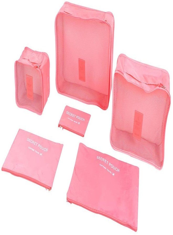 NEW SNEHARI Multi-Functional Storage Travel Bag with Packing Cubes Laundry Bag and Compression Pouches (Colour May Vary) - Pack of 6 - Image 2