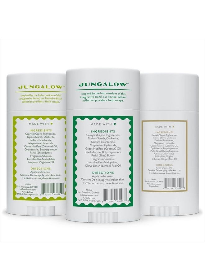 native - Deodorant | Natural Deodorant for Women and Men, Seasonal, Aluminum Free with Baking Soda, Probiotics | Earl Grey & Mulberry, Citrus Spritz, Ginger Mule - 3 Pk - Image 1