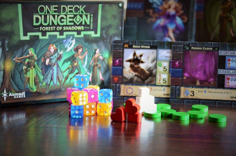 Asmadi Games One Deck Dungeon: Forest of Shadows Board Games , Green - Image 2