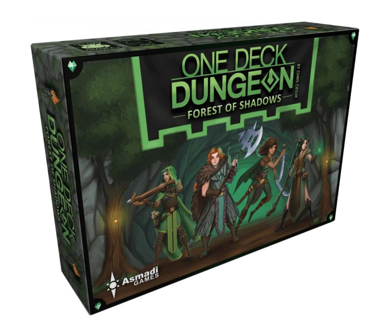 Asmadi Games One Deck Dungeon: Forest of Shadows Board Games , Green - Image 1