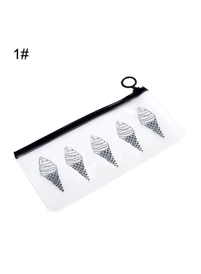 نيبمينينت حقيبة مستحضرات تجميل بطبعات أبيض/ أسود