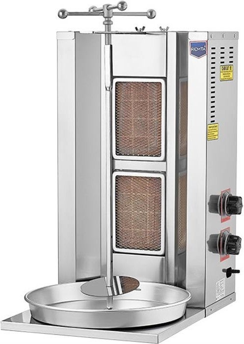 REMTA 2 Radiant Natural Gas (CE) Doner Grill 