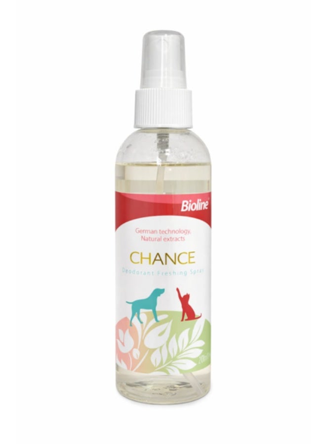 Pet deodorizing spray