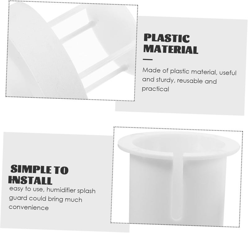 Humidifier Splash Guard Cover for Indoor Waterfall Humidifiers Prevents Water Droplets Easy Installation Multi-Functional Design for Rockery and Water Features - Image 5