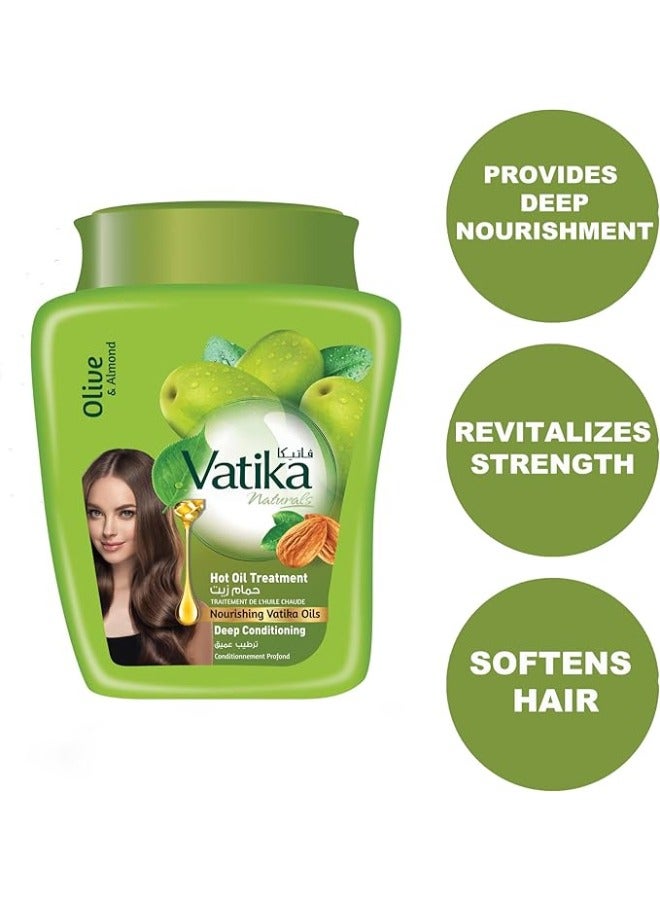 فاتيكا حمام زيت ترطيب عميق بالزيتون واللوز - 500 جم - Image 3
